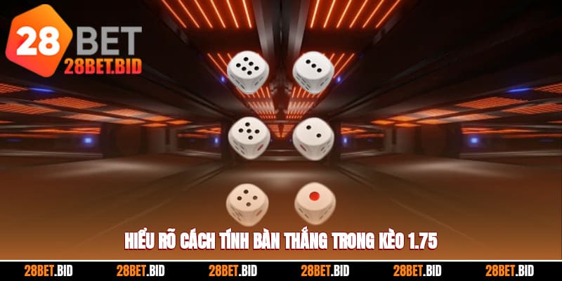 Cách đọc kèo tài xỉu 1.75